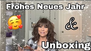 Frohes Neues Jahr & Post aus Deutschland von einem Schätzelein / Unboxing 🥰🎉