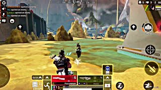 APEX LEGENDS MOBILE GAMEPLAY!! (first Game)