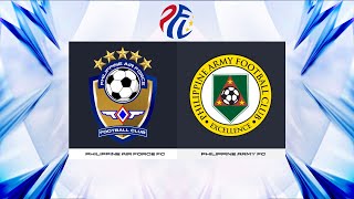 PFL Season 2024 - Philippine Air Force FC vs. Philippine Army FC