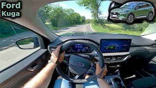 2024 Ford Kuga 2.5 Duratec Hybrid (facelift) | POV drive