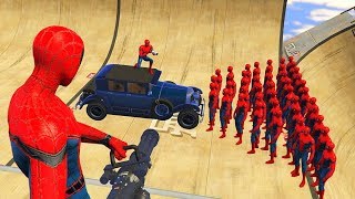 GTA 5 Epic Ragdolls | SPIDERMAN ep.33 (Euphoria Physics)