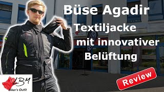 Büse Agadir Review - Textiljacke mit vielfältigen Belüftungs-Optionen