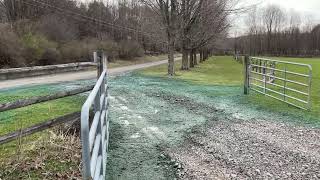 Hydroseeding the Barn