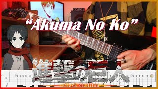 【TABS】Attack On Titan (Final Season) Ed 7 - Akuma No Ko (Instrumental Guitar Cover) | Ai Higuchi