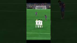 impossible curve free kick goal 🔥🔥 #fcmobile #freekick #fifa #shorts