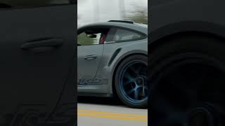 Weissach 992 GT3 RS Porsche Stock exhaust sounds! #porsche #gt3rs #gt3 #Exhaust