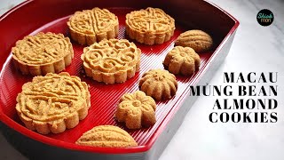 How to make  Macau Mung Bean Almond Cookies