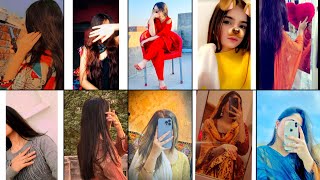 🤍💥 Selfe poses for girls//Selfie poses for girls in kurti//Stylish girl selfie poses ideas