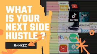 Side Hustle Tier List That Has Your Next Hustle