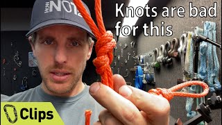 How bad are knots in Dyneema?