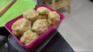 masak cemilan sehat (dumpling) #masak