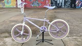 1986 Hutch Trickstar Purple 🟣💜 Reign Old School BMX Freestyle Bike Bicycle #oldschool #bmx #hutch