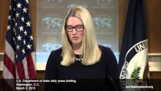 North Korea questions at State Dept. briefing - March 3, 2015