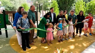 Clarendon Street Playground Ribbon Cutting - Promo