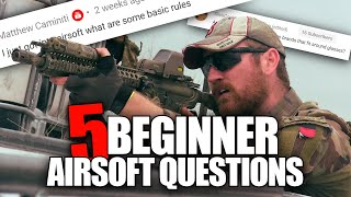 Answering 5 Beginner Airsoft Questions - Basic Rules, First Time HPA, And Camping