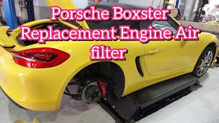 Porsche Boxster replacement Engine Air Filter