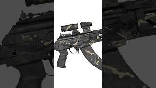 Тюнинг АК-15.Покраска Cerakote от мастеров Tactical Colors. line-f.ru