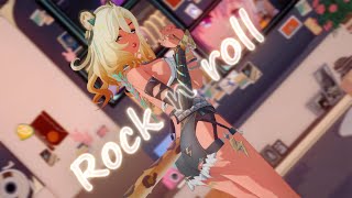 Xilonen curves😳- Rock n Roll -【MMD Genshin impact 4K | 60FPS】