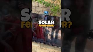 Solar-Fernseher? 🤯