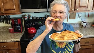 Fried Pear Tarts (pies) Made with Zero Carb Tortilla Shells and no sugar added