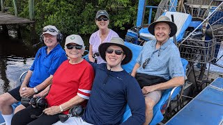 Cruising the Everglades on an Airboat