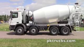 me3748 - MERCEDES-BENZ Actros 3540 8x4 with STETTER 10 cbm cement mixer - NEW