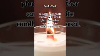 CANDLE WORKING 🕯️ #candle #candlework #spiritualjourney #hoodoo #culture