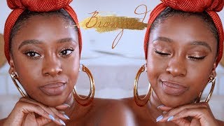 Simple Golden Hour Inspired Makeup| Beginner Friendly Summer/ Fall makeup