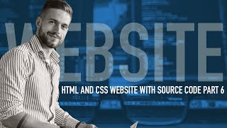 creating a website with html and css from scratch tutorial | HTML and CSS Website With Source Code