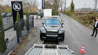 KLASSEN LUXURY CARS TRANSPORT / Wir transportieren Ihren Luxuswagen NEW Rolls Royce Cullinan ARMORED