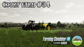 Court Farm Country Park #34 Spraying  Farming Simulator 22 #fs22