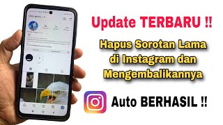 Cara Menghapus Sorotan Cerita Di IG Yang Sudah Lama