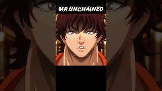 Baki met Mr Unchained in prison👀😲|Baki Hanma| #anime #animemoments #baki