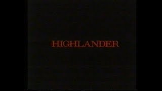 Nieśmiertelny - fragment VHS z dystrybucji Muza (Highlander)