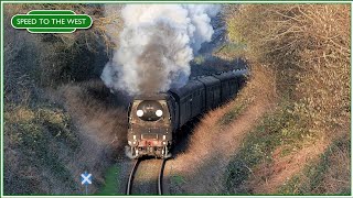 The Mucky Bulleid: 34070 'Manston' On The Watercress Line - 12/02/24