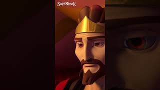 David Chooses His Weapon | Clip from A Giant Adventure | Superbook S01 E06