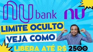 LIMITE ESCONDIDO AUMENTOU MEU LIMITE NA NUBANK