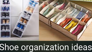 Shoe organizers.shoe organizing ideas.tips to simplify your space.