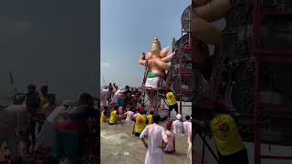 Ganpati visarjan #hindufestival #गणेशचतुर्थी2023 #ytshorts