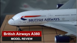 British Airways A380 | MODEL REVIEW 1:200 GeminiJets A380-800 asmr