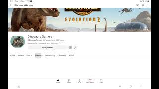 hello mga ka dinos lalabas na ang dinosaurs videos naten!