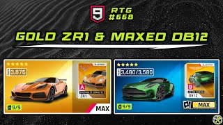 Asphalt 9 | GOLDing ZR1 & MAXing DB12 | RTG #668