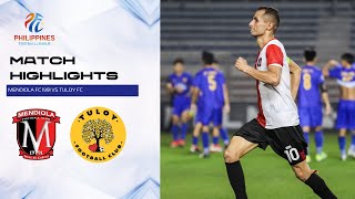 MATCH HIGHLIGHTS | 2024 PFL SEASON | 29 JUNE 2024 | Mendiola FC 1991 4-2 Tuloy FC