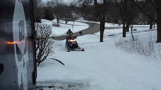 Ski Doo Rev 600 with a Sno Stuff Rumble Pack Can