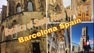 Basilica of Santa Maria Del Mar Full tour and Amazing View of Barcelona from the Tower