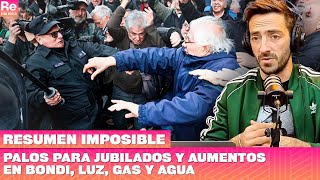 Palos para jubilados y aumentos en bondi, luz, gas y agua | Resumen Imposible