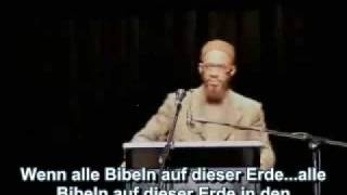 If you burn all the Korans...- Wenn alle Korane verbrannt würden...