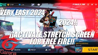 how to stretch screen in free fire // Tutorial 2024 (do this) ✅️