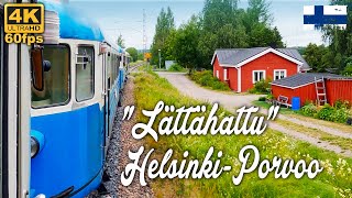 See Beautiful Finland on the Historic Lättähattu Train 🇫🇮 On the Route Helsinki - Porvoo