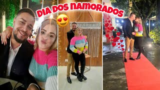 NOSSO DIA DOS NAMORADOS 👩‍❤️‍💋‍👨 | JANTAR ROMÂNTICO EM UM SÍTIO!